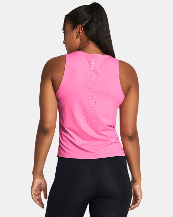 เสื้อกล้าม UA Launch Elite สำหรับผู้หญิง in Pink image number 1